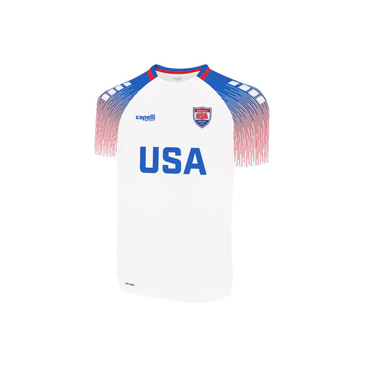 USA HOME MET LINES SOCCER JERSEY