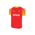 SPAIN HOME MET LINES SOCCER JERSEY