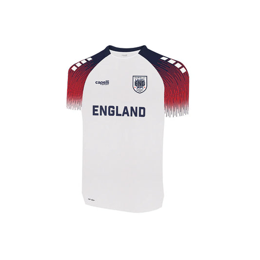 ENGLAND HOME MET LINES SOCCER JERSEY