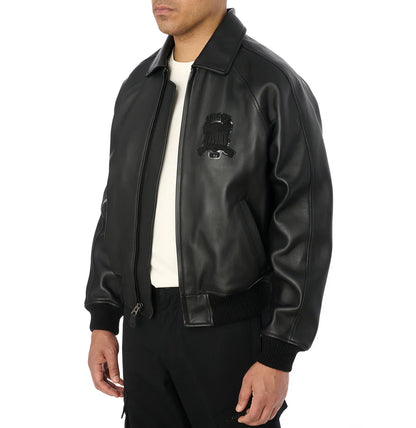 AVIREX ICON JACKET AVF24IO30 001 BLACK