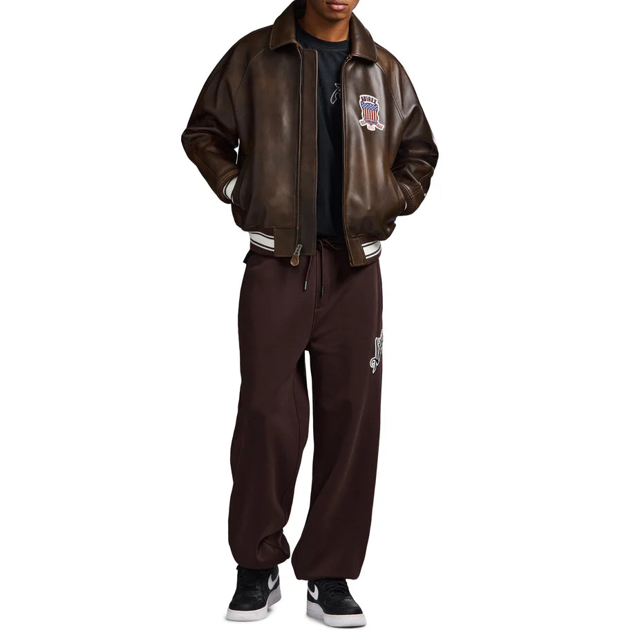 AVIREX ICON JACKET AVF25IO21-905 VINTAGE BROWN