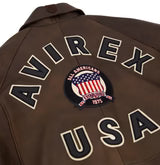 AVIREX ICON JACKET AVF25IO21-905 VINTAGE BROWN