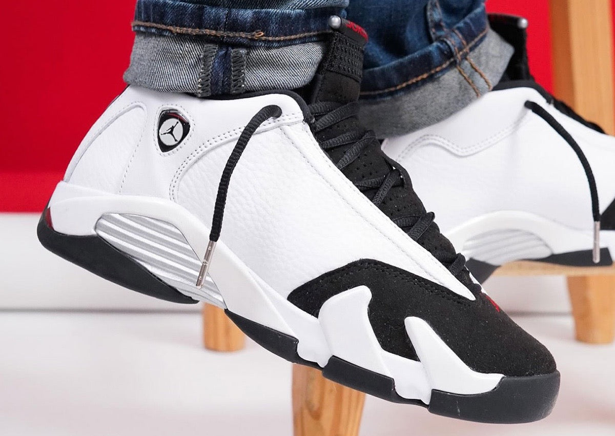 Air Jordan 14 Retro 'Black Toe' 2024 487471-160