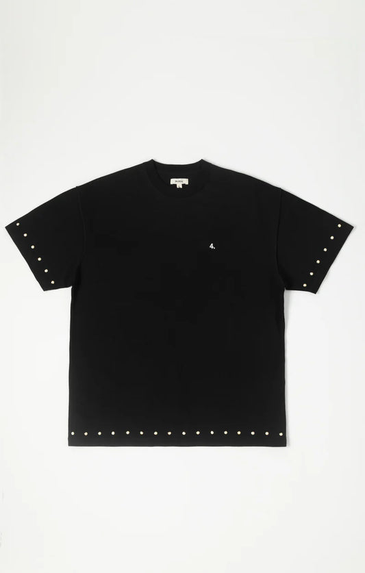 BLDG4 C51-1311 Polished SS Knit BLDG4 Black