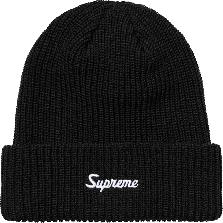 Supreme Loose Gauge Beanie FW26BN10 - BLACK