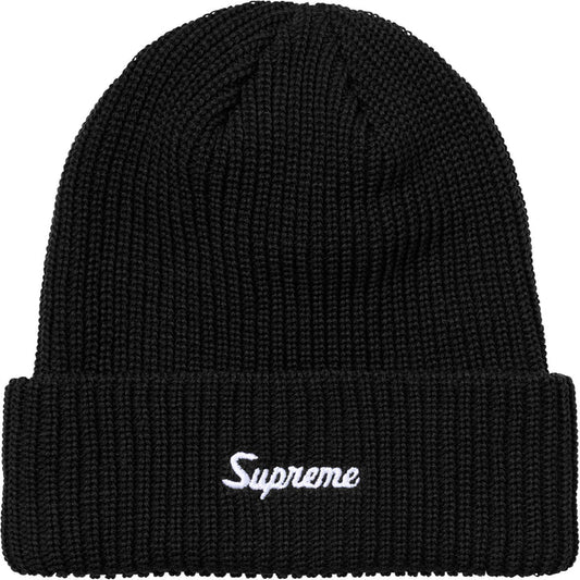 Supreme Loose Gauge Beanie FW26BN10 - BLACK