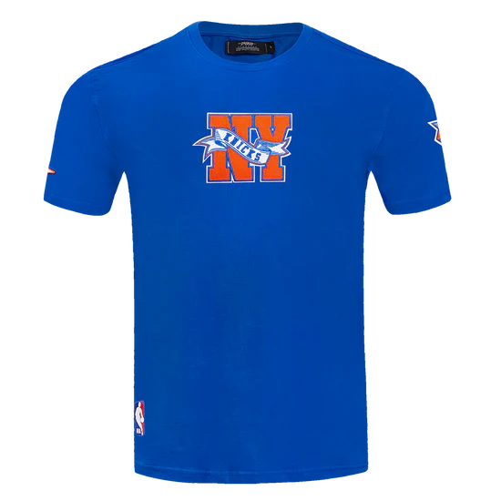 NEW YORK KNICKS TEAM PENNANTS MEN'S TEE BNK1515774 RYB