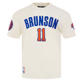 NBA NEW YORK KNICKS JALEN BRUNSON #11 CLASSIC PNN MEN'S SJ TAPING TEE