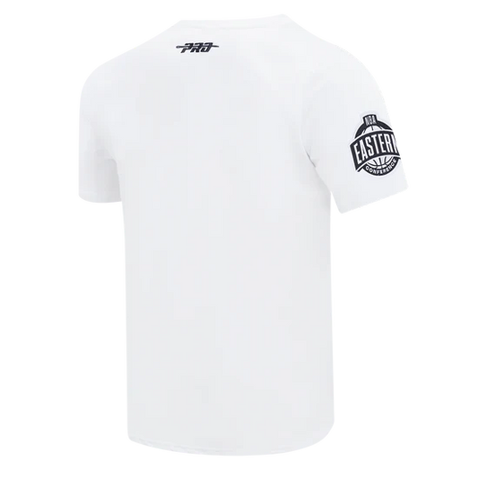 NEW YORK KNICKS LETTERMAN MEN'S S/S TEE BNK1516955 WHT