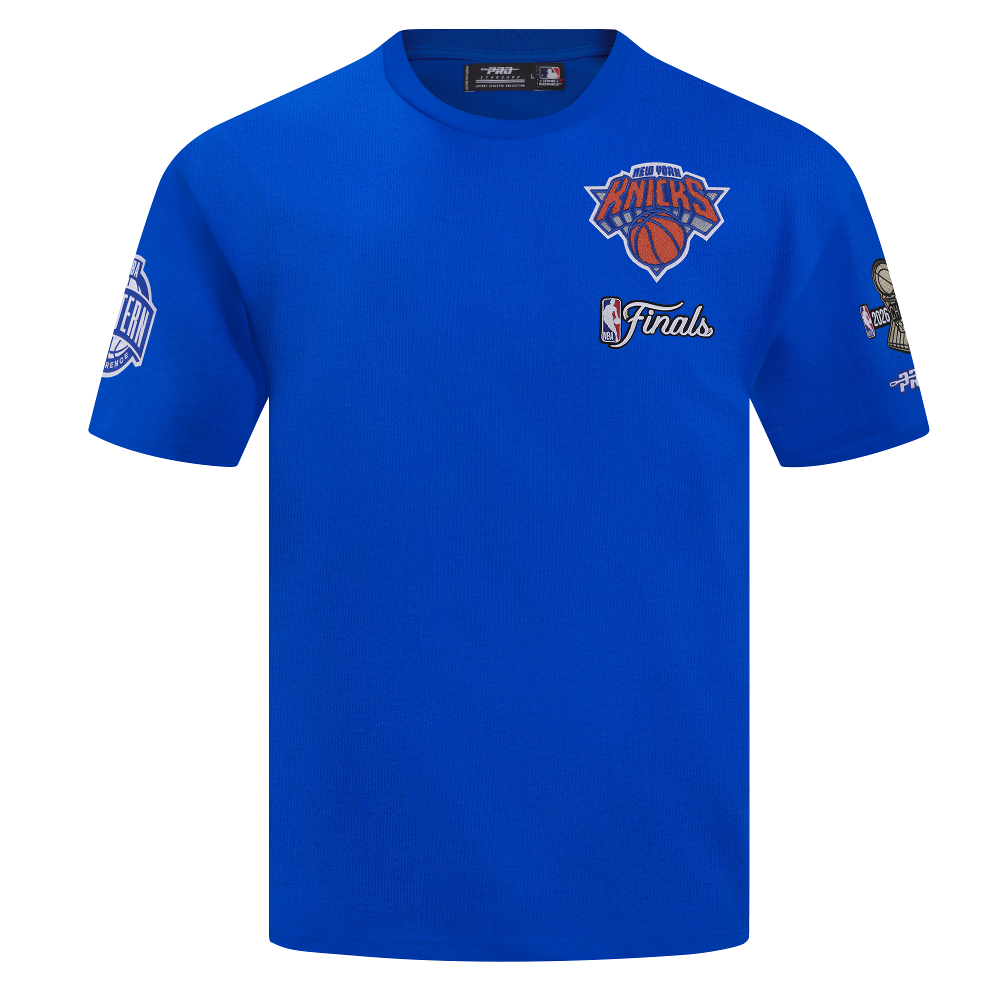 NEW YORK KNICKS NBA FINALS 2026 M CJ DROP SHOULDER TEE