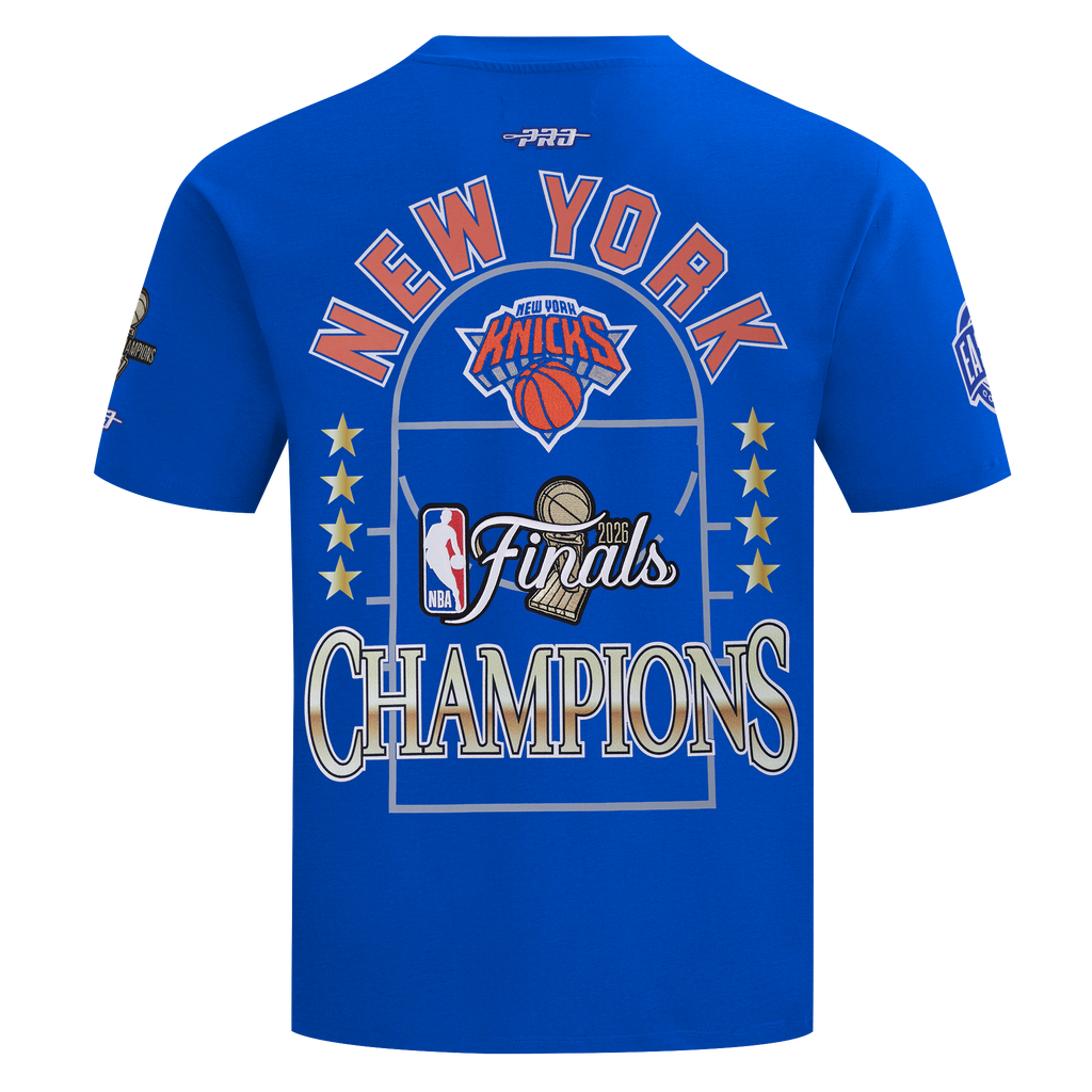 NEW YORK KNICKS NBA FINALS 2026 M CJ DROP SHOULDER TEE