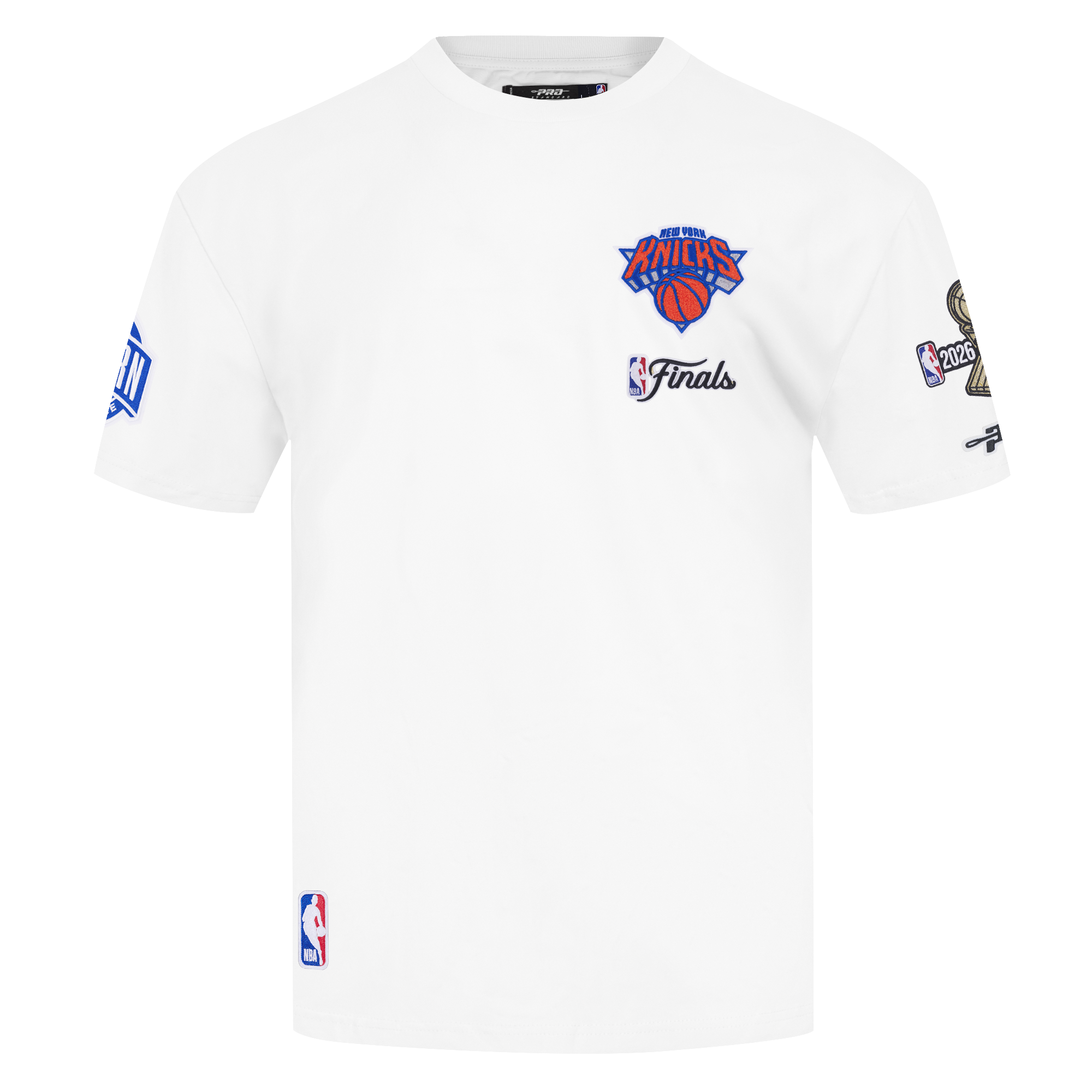 NEW YORK KNICKS NBA FINALS 2026 M CJ DROP SHOULDER TEE