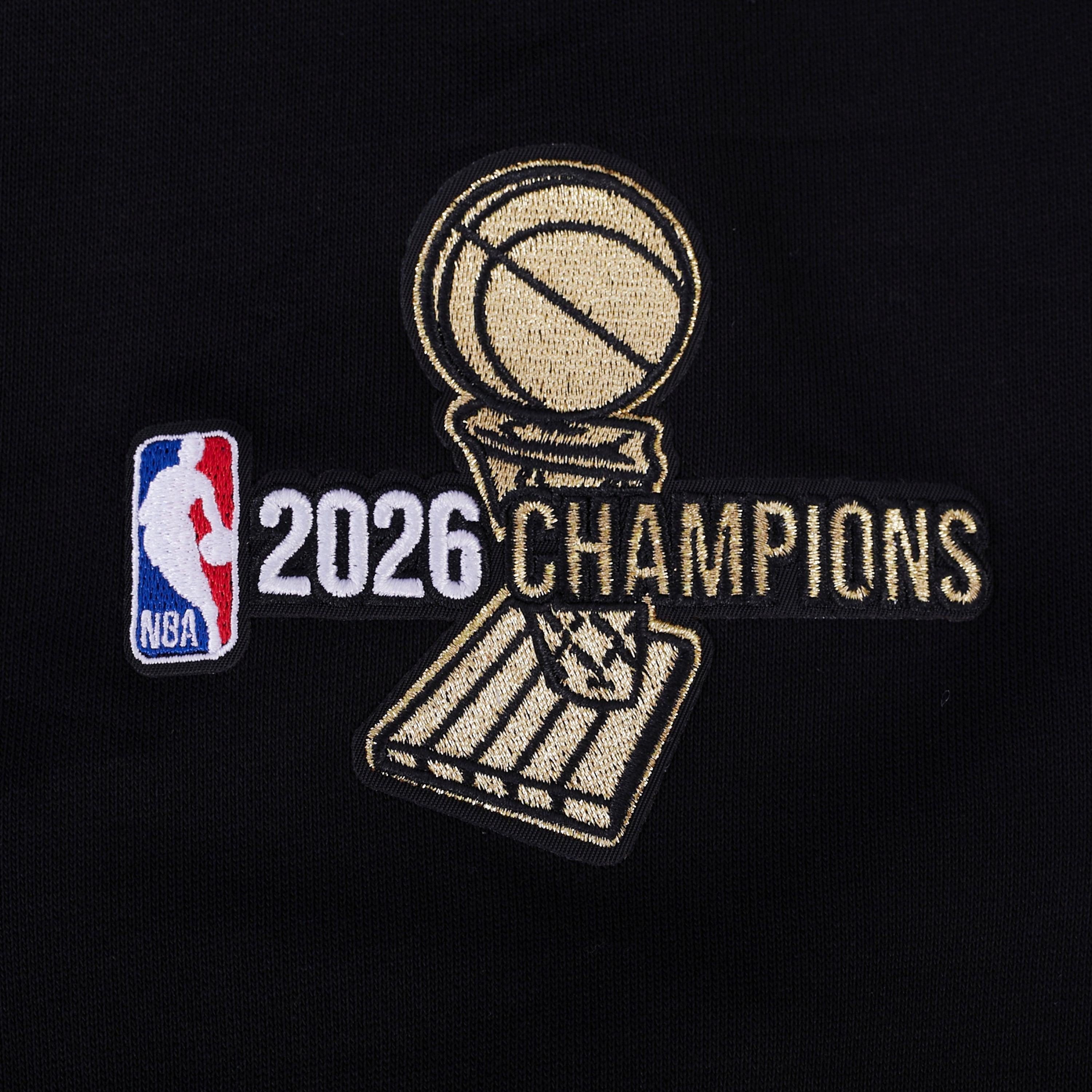 NEW YORK KNICKS NBA FINALS 2026 M RIB FLC PO HOODIE