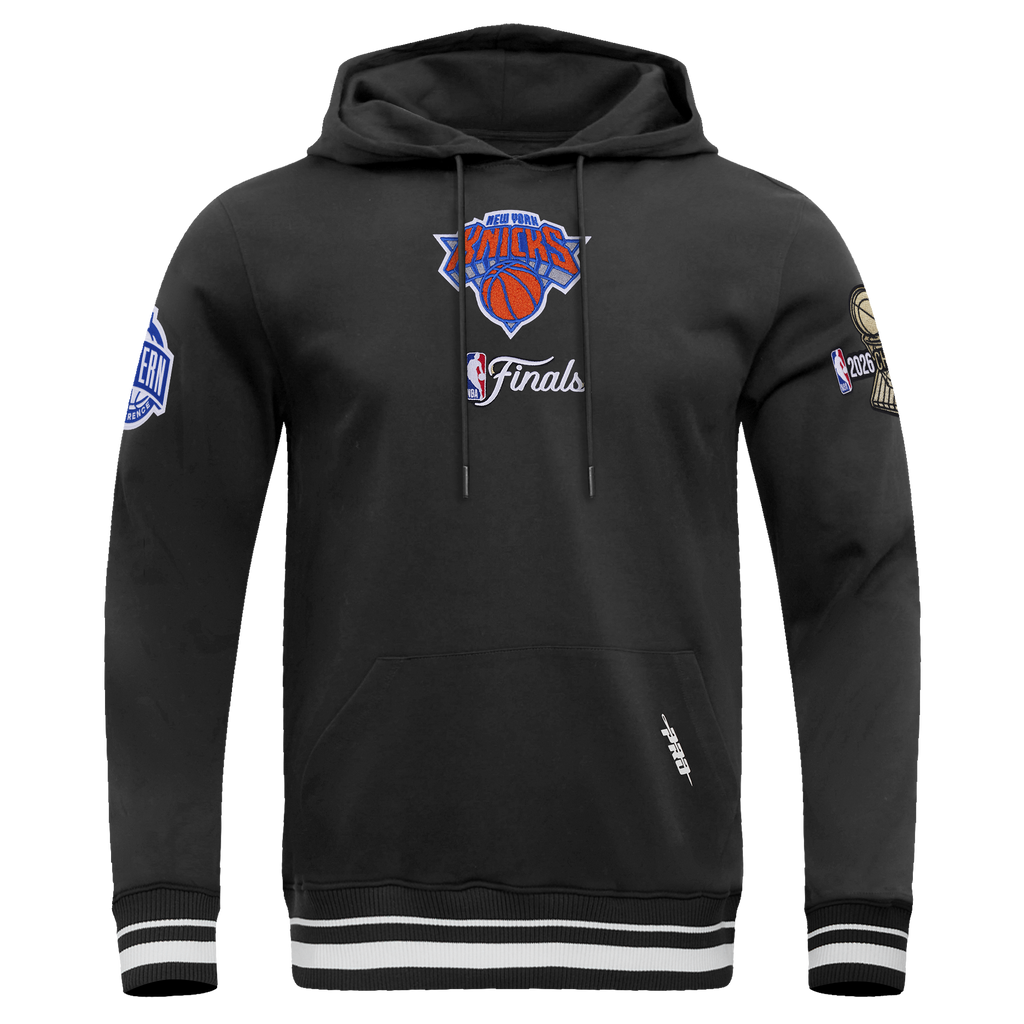 NEW YORK KNICKS NBA FINALS 2026 M RIB FLC PO HOODIE
