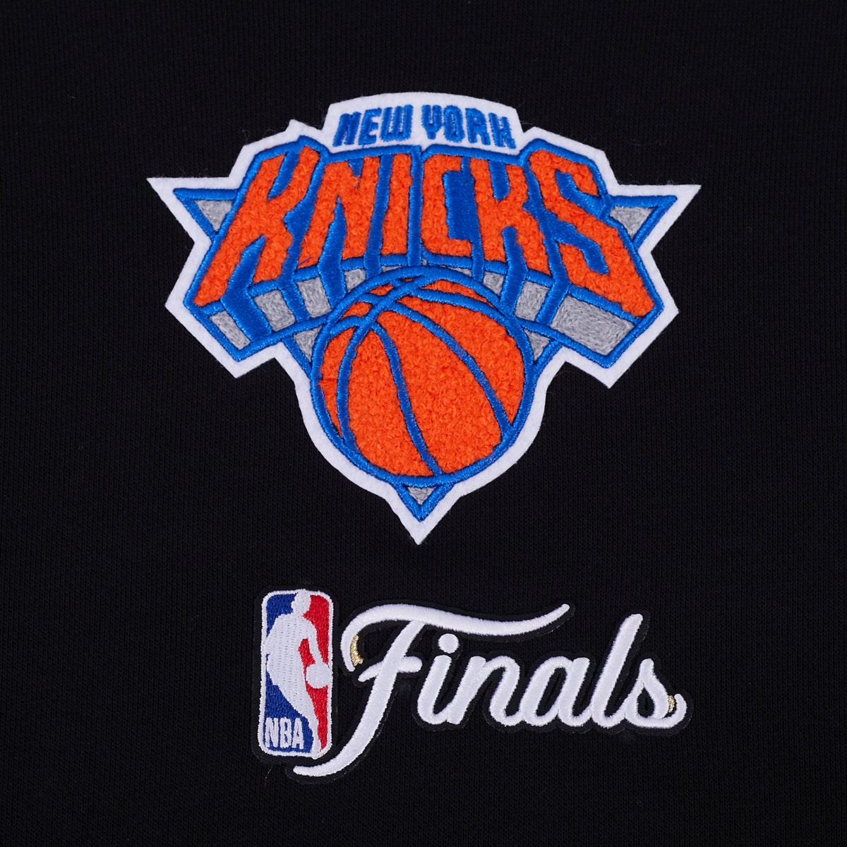NEW YORK KNICKS NBA FINALS 2026 M RIB FLC PO HOODIE