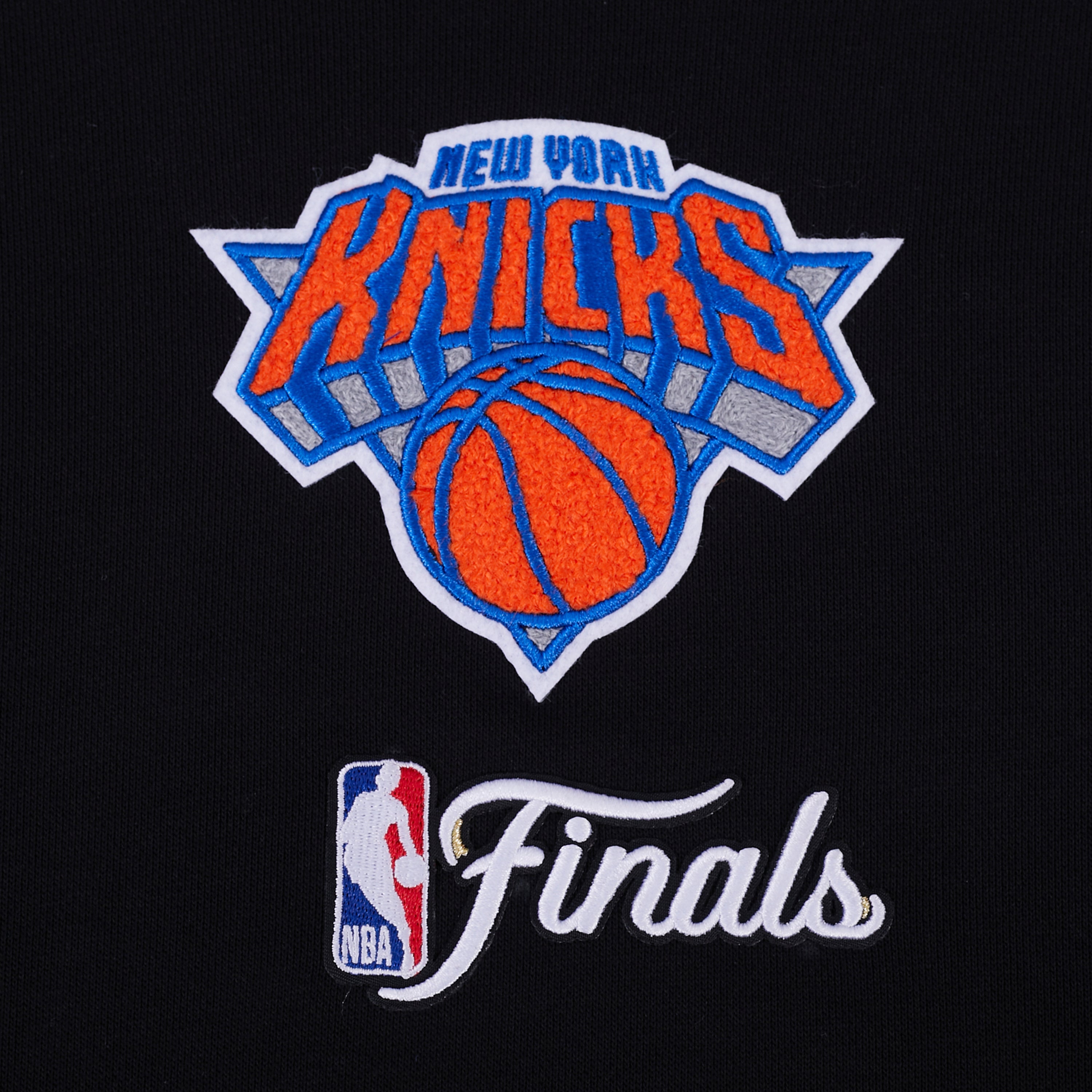 NEW YORK KNICKS NBA FINALS 2026 M RIB FLC PO HOODIE