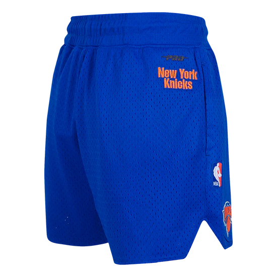 NEW YORK KNICKS SCRIPT TAIL MESH SHORT BNKF515433-RYB