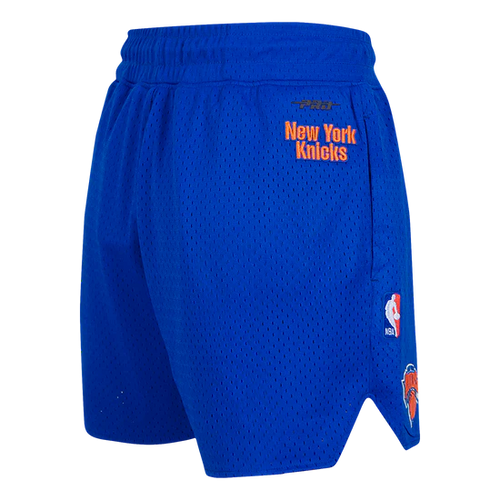 NEW YORK KNICKS SCRIPT TAIL MESH SHORT BNKF515433-RYB