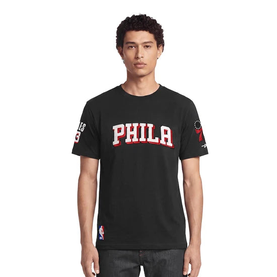 PHILADELPHIA 76ERS LEBRON JAMES #23 CLASSIC PNN M SJ TEE