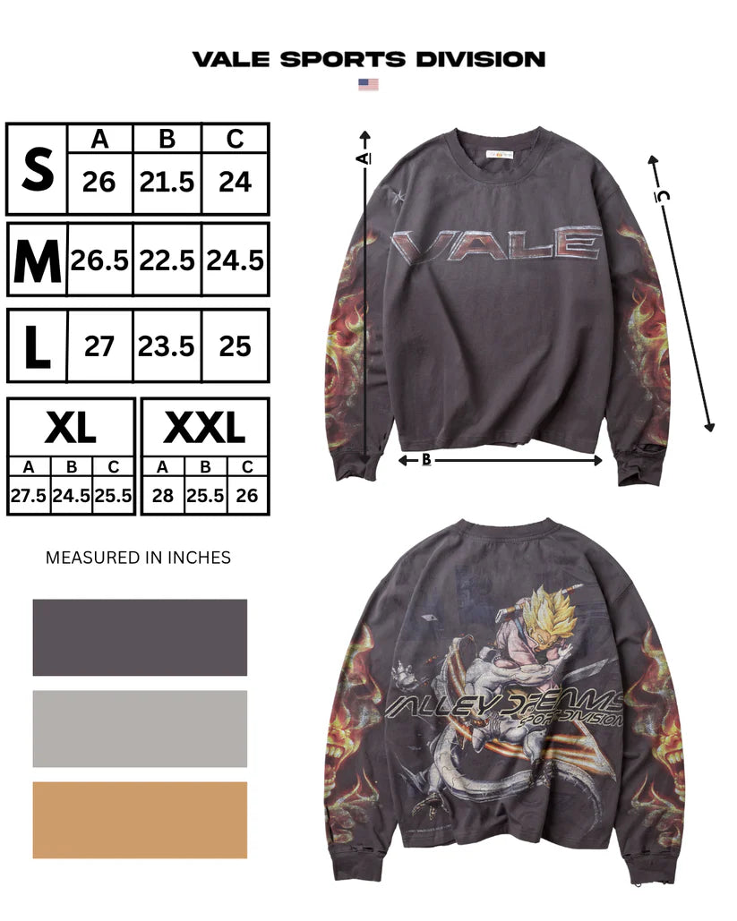 VALE FOREVER BUDOKAI LS [BLACK]