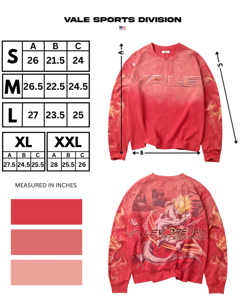 VALE FOREVER BUDOKAI LS [RED]
