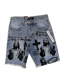 CULTURE DENIM SHORTS J9003-2
