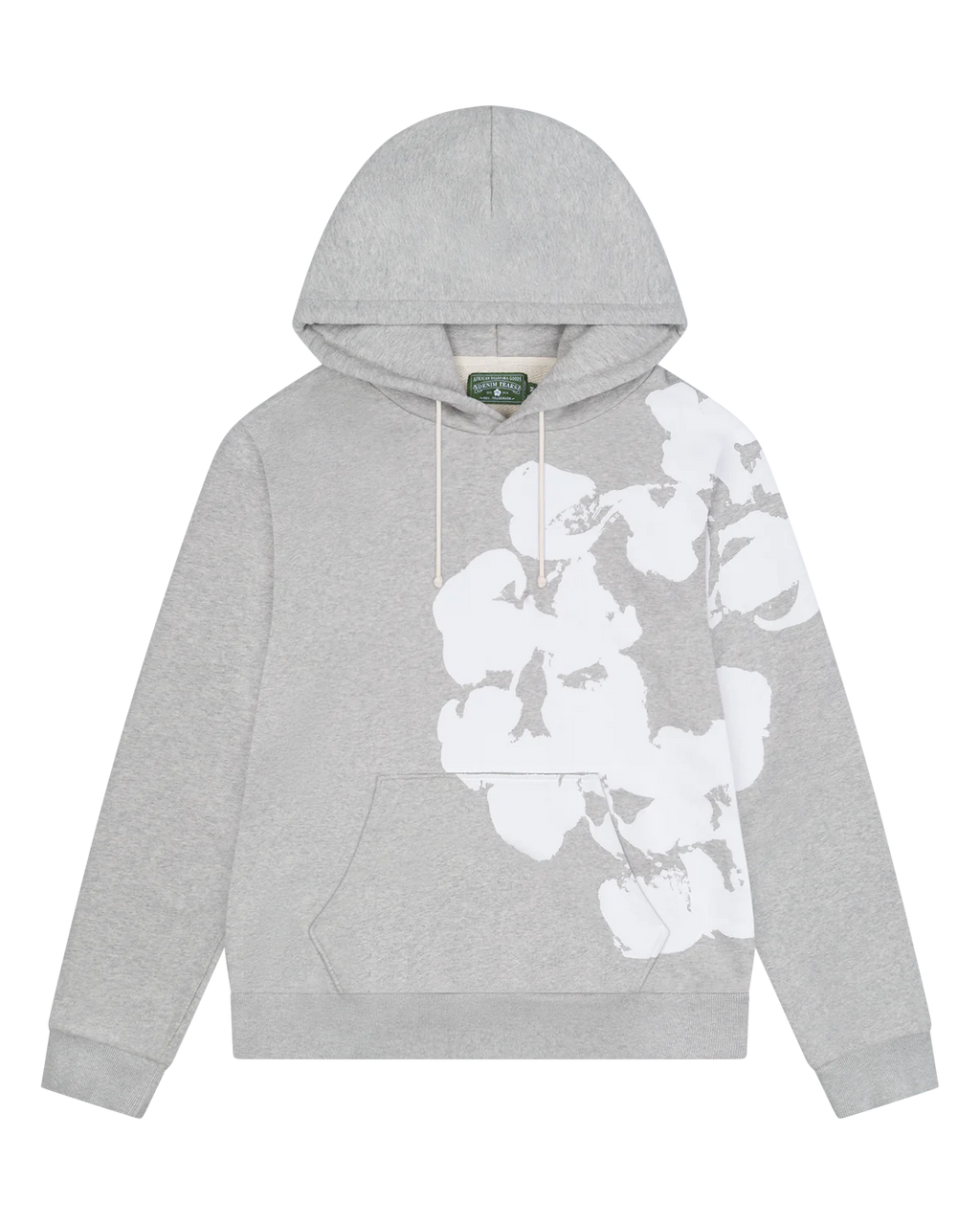 Denim Tears Big Cotton Wreath Sweatshirt 'Grey'