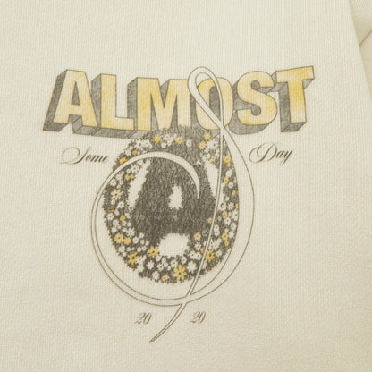 ALMOST SOMEDAY WREATH HOODIE C9-45-CREAM