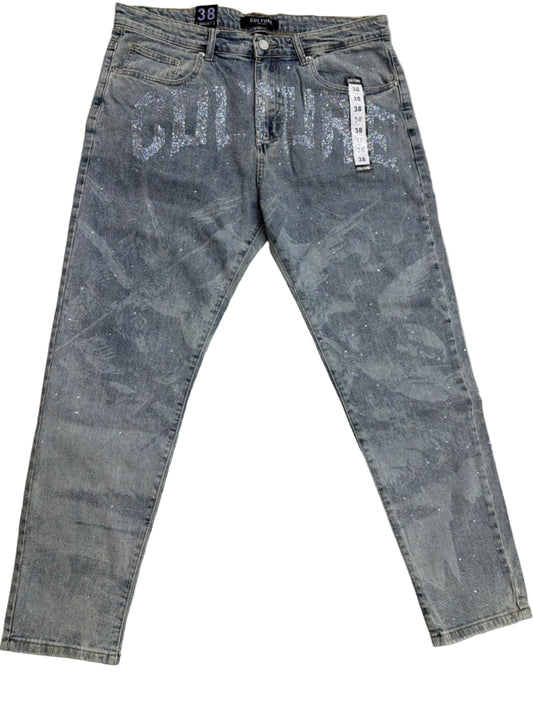 CULTURE SLIM JEANS J8803-1