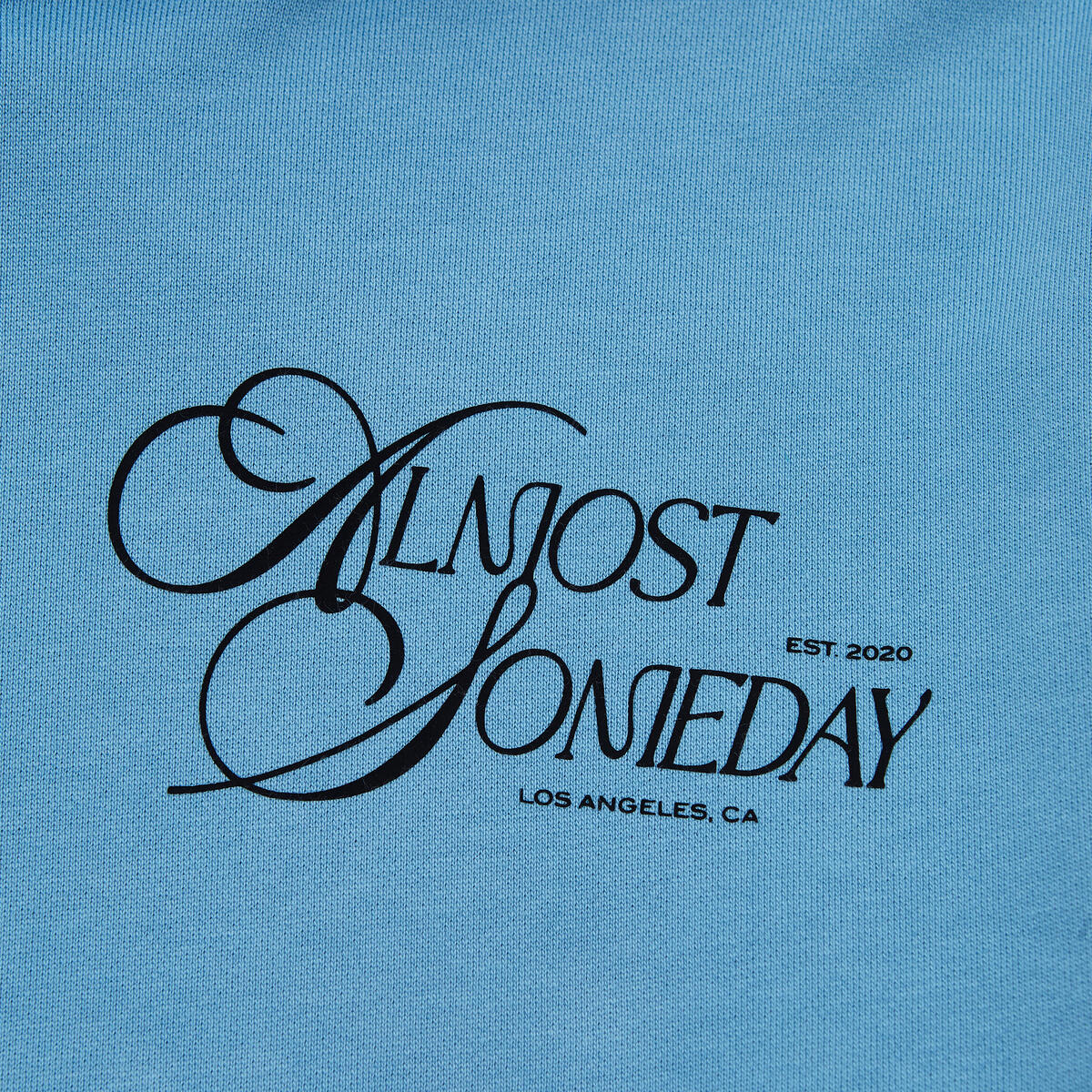 ALMOST SOMEDAY STAIRWAY HOODIE C9-94-BABY BLUE