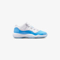 Air Jordan 11 Retro Low GS White · University Blue-Black  FV5121-100