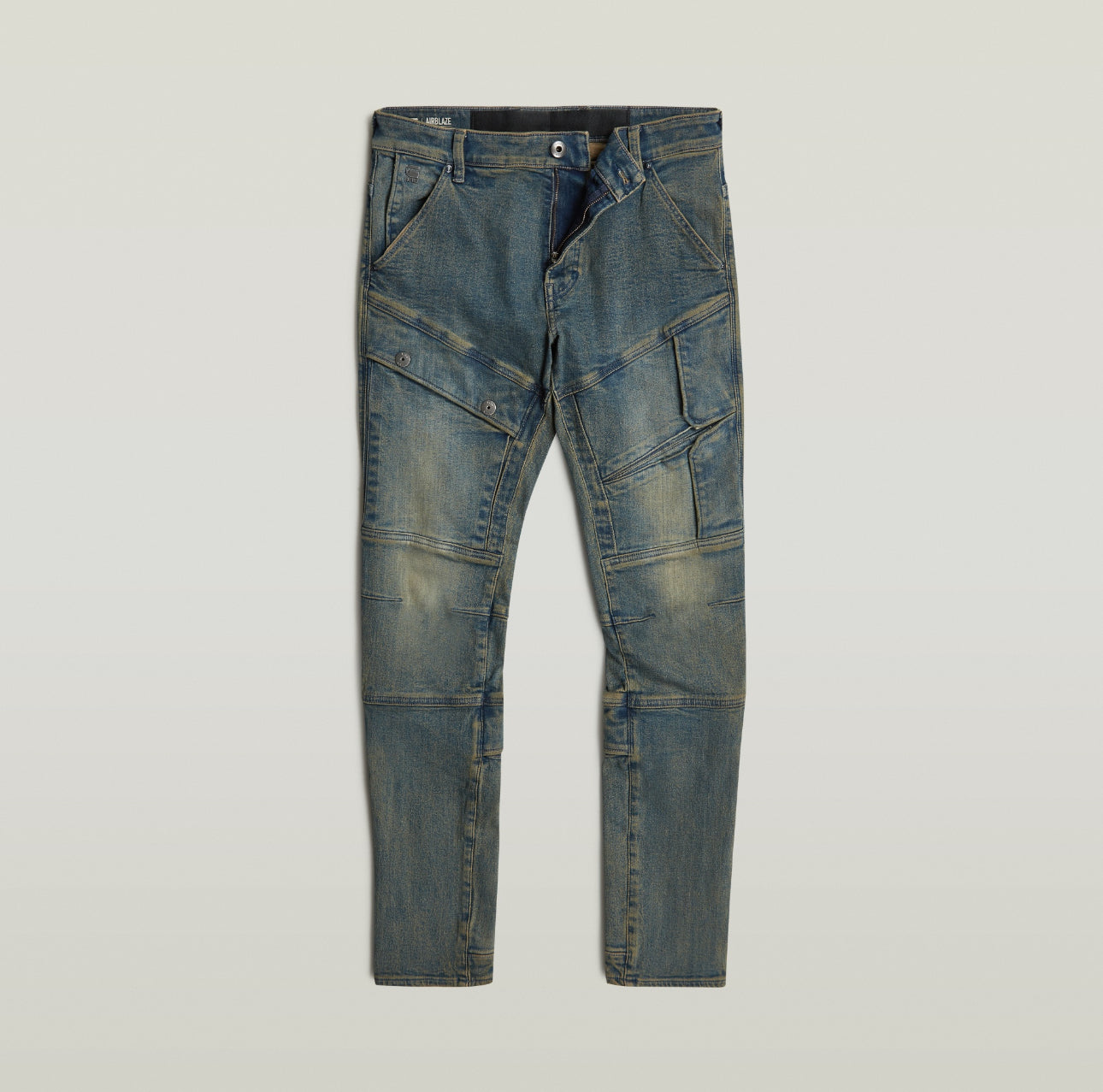 G-STAR RAW AIRBLAZE 3D SKINNY JEANS   D16129-D634-ANTIQUE FADED MOUNTAIN