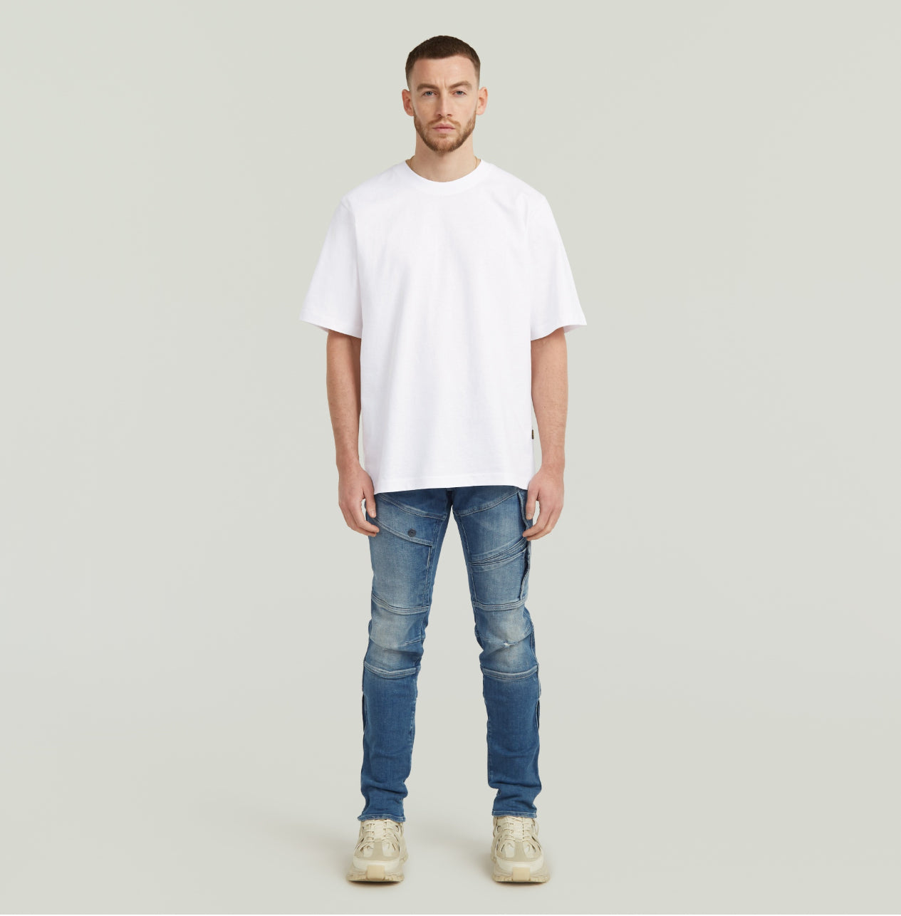 G-STAR RAW AIRBLAZE 3D SKINNY JEANS   D16129-D634-ANTIQUE FADED NIAGARA