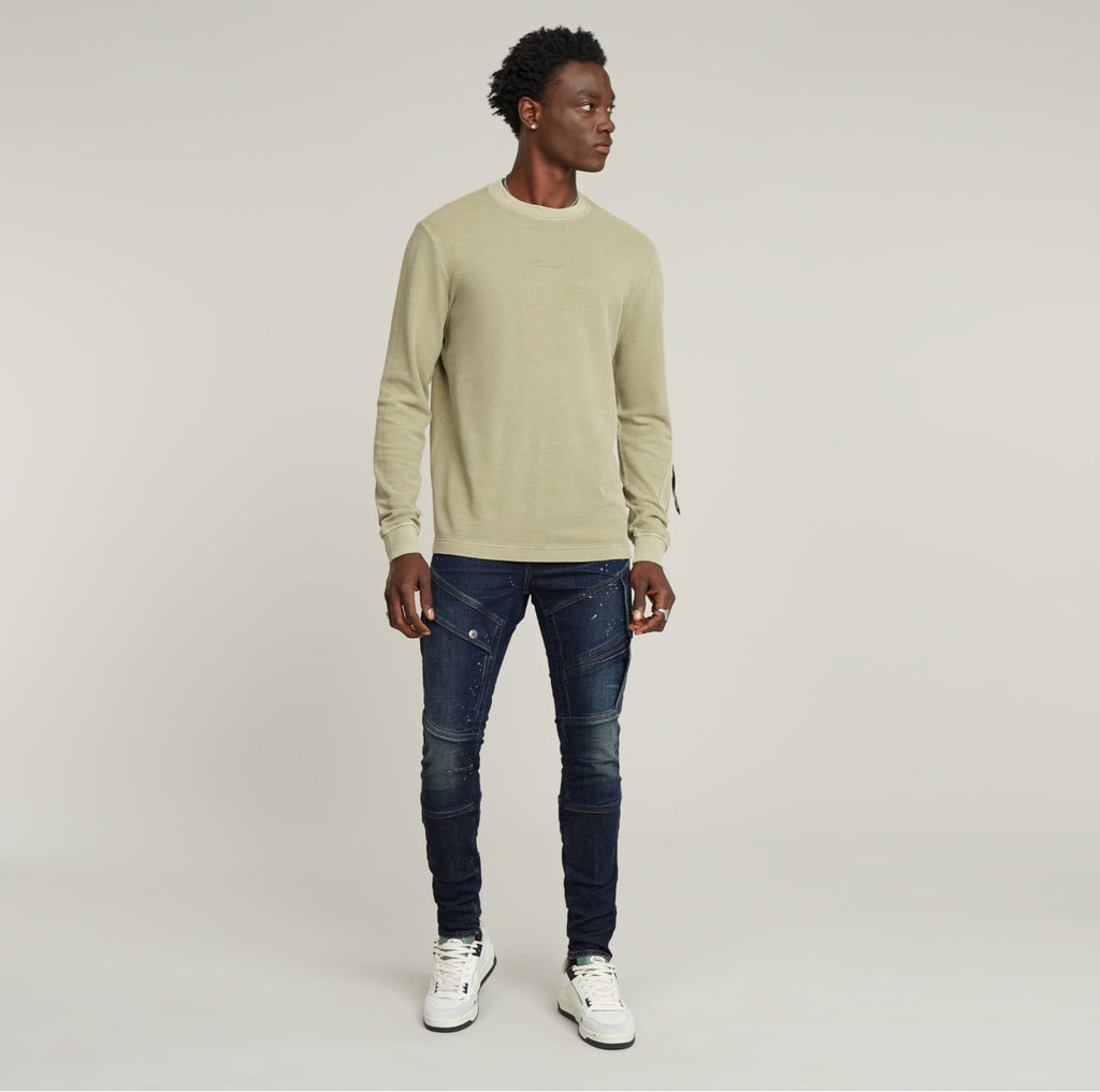 G-STAR RAW AIRBLAZE 3D SKINNY JEANS   D16129-D634-ANTIQUE PAINTED COSMIC  GREEN