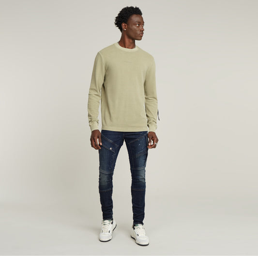 G-STAR RAW AIRBLAZE 3D SKINNY JEANS   D16129-D634-ANTIQUE PAINTED COSMIC  GREEN