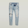 G-STAR 	5620 3D ZIP KNEE Skinny JEANS  D01252-D634   VINTAGE SUMMER SKY  RESTORED