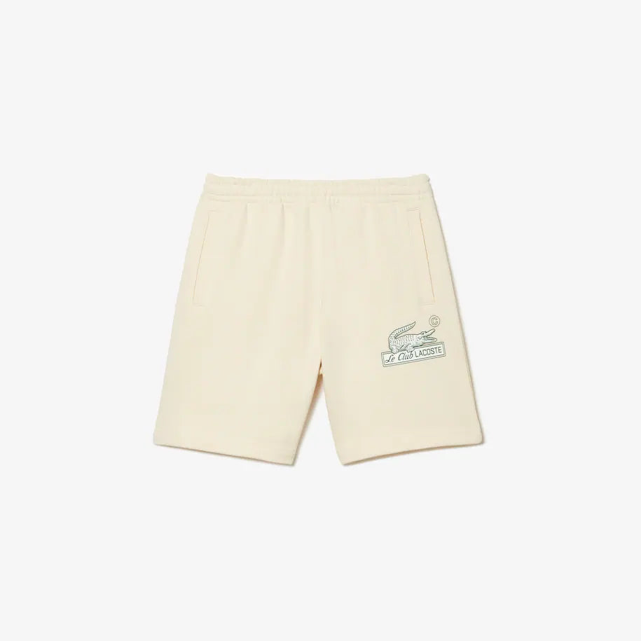 Men’s Unbrushed Organic Cotton Fleece Shorts