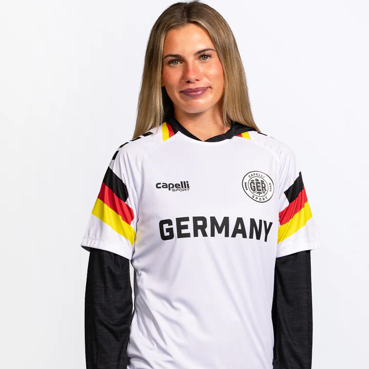GERMANY HOME MET LINES SOCCER JERSEY