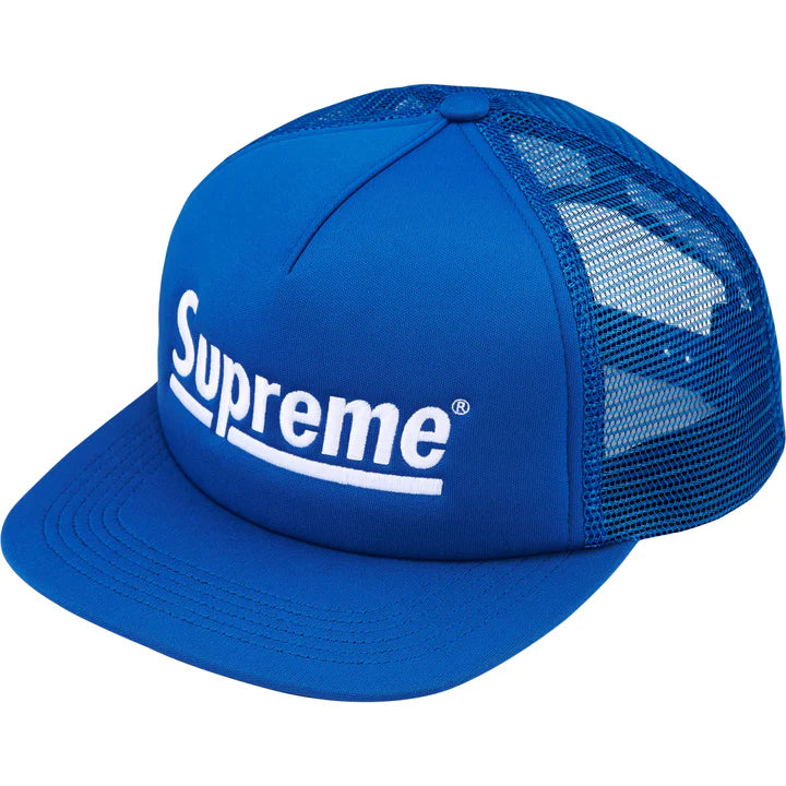 SUPREME UNDERLINE MESH BACK 5-PANEL SNAPBACK- LIGHT ROYAL