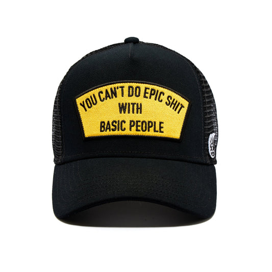 CULT "CANT DO EPIC SHIT" MESH BACK TRUCKER HAT (625AC-CH52D)
