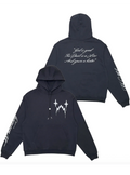 WRATHBOY GHOST LOGO HOODIE WB03-031 BLACK
