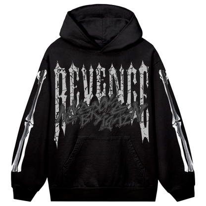 CHROMED OUT HOODIE BLACK (Chromed-Out-Hoodie-Black)