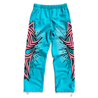 MIND BLOWN SWEATS CORAL BLUE (MINDBLOWNSWEATS)-CORAL BLUE