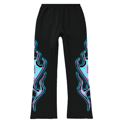 GLASS SKULL SWEATS (GLASSSKULLSWEATS)-BLK