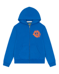 DENIM TEARS Denim University Zip Hoodie ROYAL BLUE