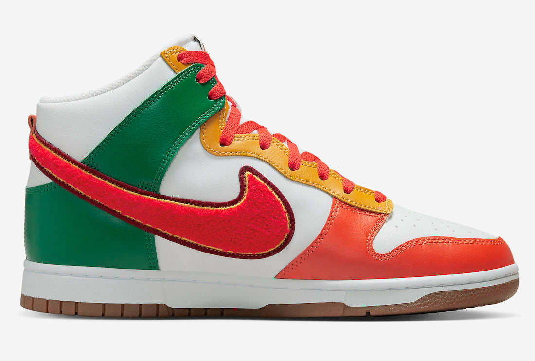 Nike Dunk High “Chenille Swoosh” DR8805-100