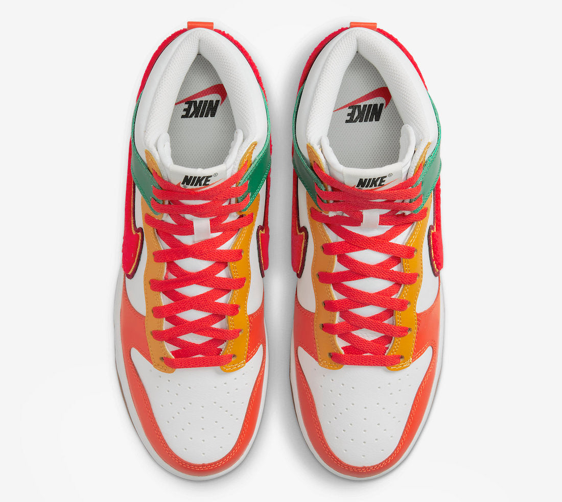 Nike Dunk High “Chenille Swoosh” DR8805-100