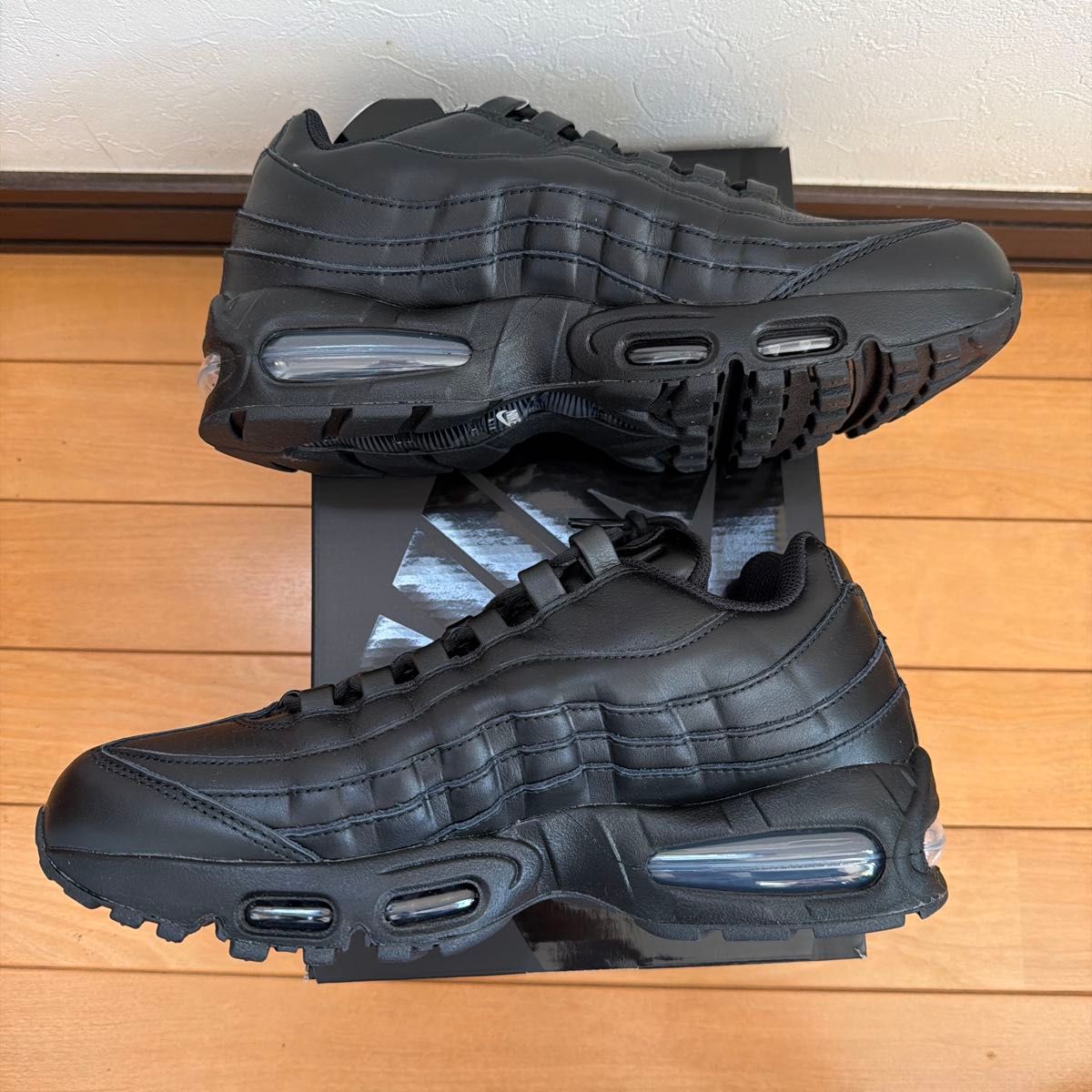 Nike Air Max 95 Big Bubble Leather Black Black IM0969-001