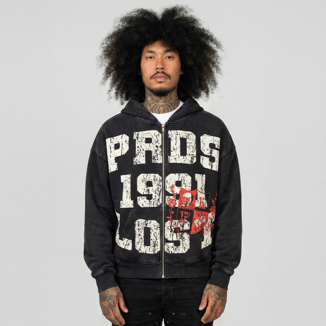 PARADASE LOST 1991 Hoodie - Black - PL00786