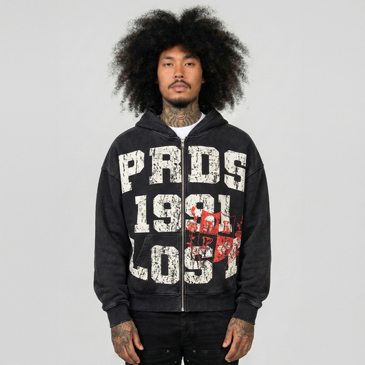 PARADASE LOST 1991 Hoodie - Black - PL00786